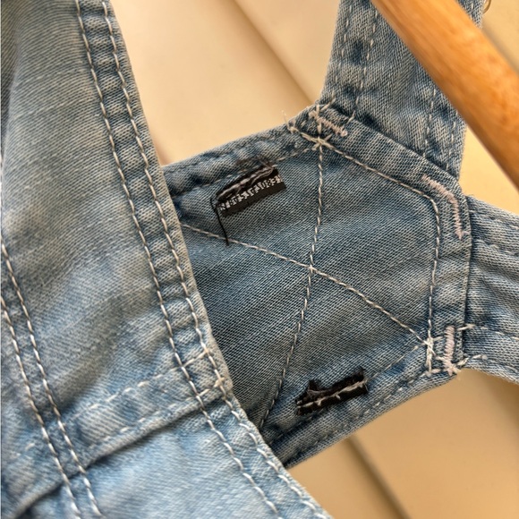 Super Soft Jordache Chambray overalls. - Picture 6 of 13